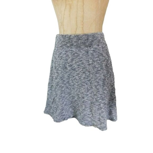 Michael Stars Size M Medium Black White Tweed Knit Skirt NWT - Picture 1 of 2